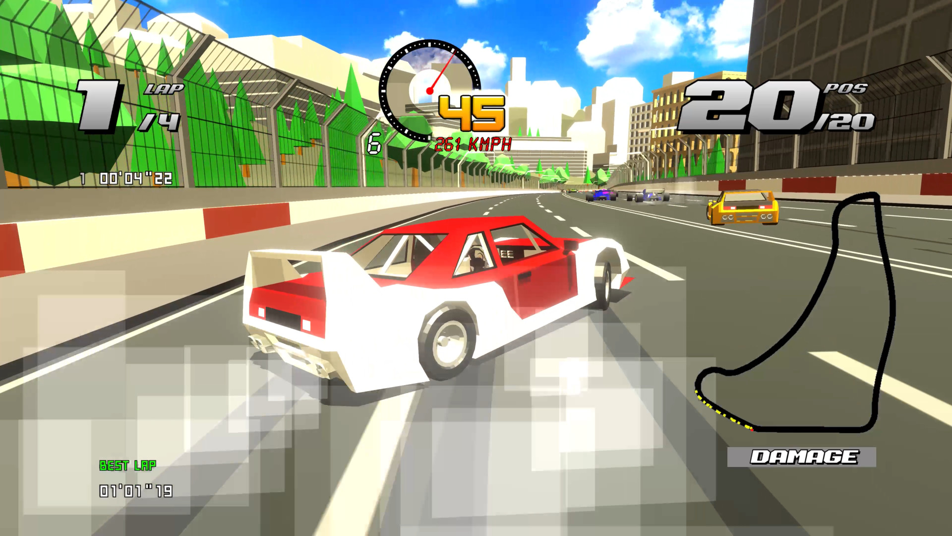 Formula Retro Racing - World Tour key art or screenshot